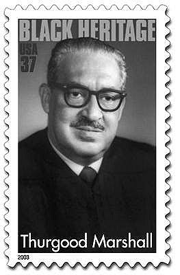 Thurgood Marshall Stamp In 2003 stamps 12315.11