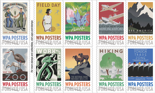 WPA Posters (U.S. 2017) | Virtualstampclub.com