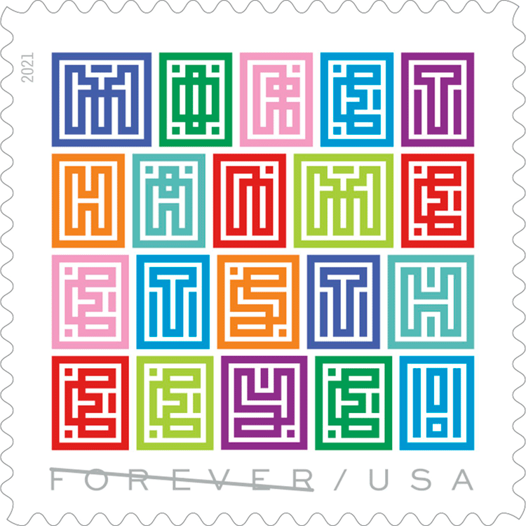 Post Office Murals Forever Stamps .. Unused US Postage Stamps