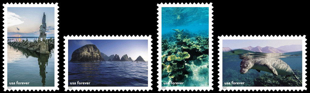 U.S. Postal Service releases stamps featuring NOAA's National Marine  Sanctuaries