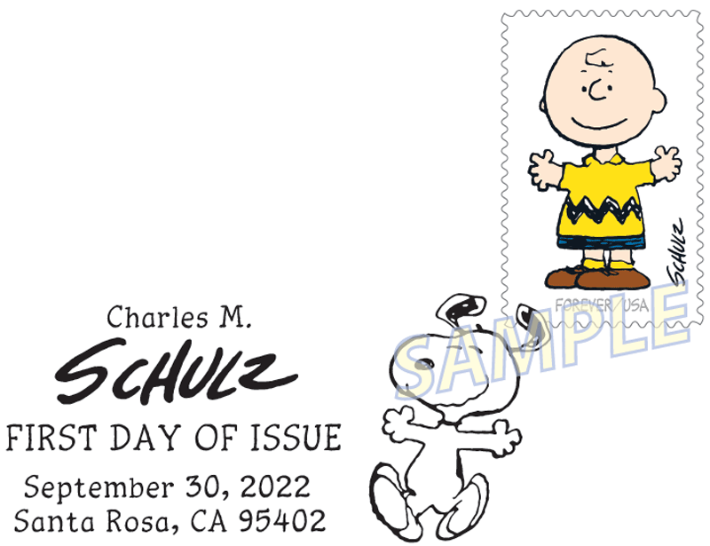 FREE DAY & USPS First Day of Issue PEANUTS Stamp Dedication Ceremony -  Charles M. Schulz Museum