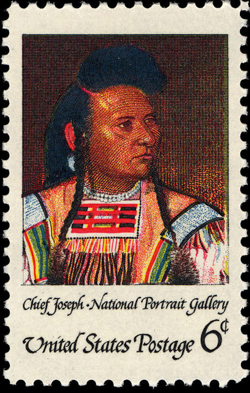 Chief Joseph 1968 stamp Sc1364