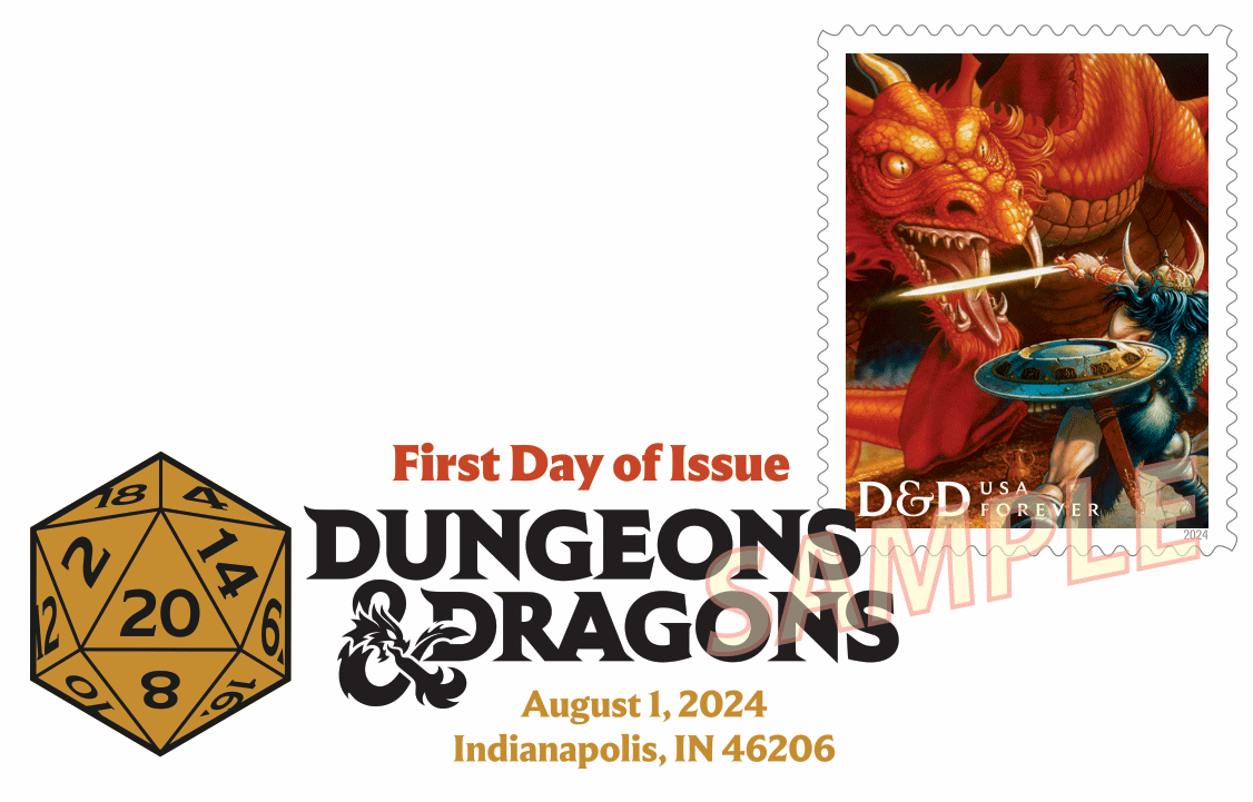 Dungeons And Dragons Stamps 2024 India Brook Merrily