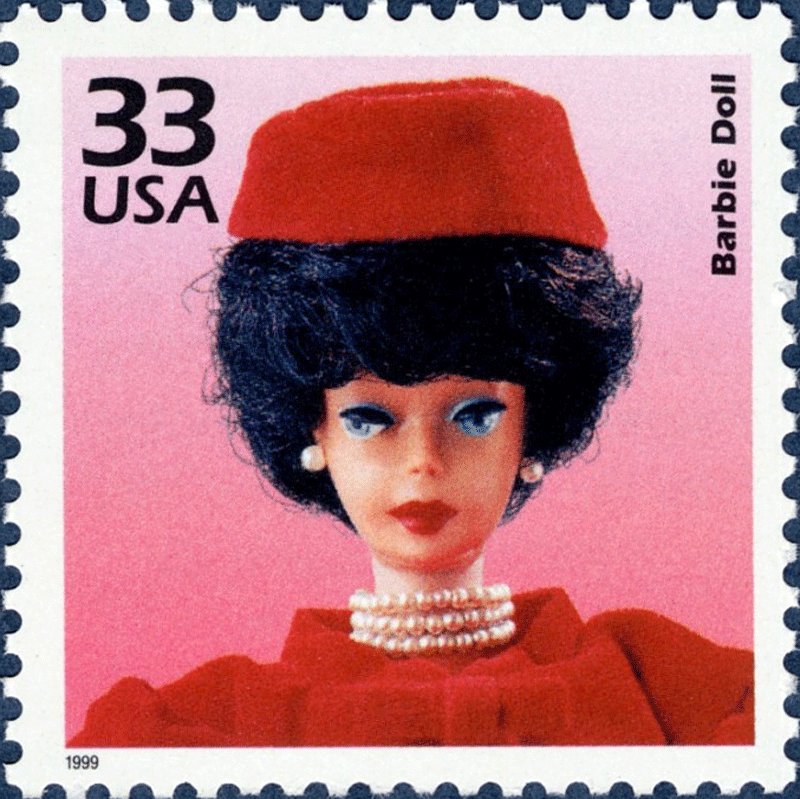 1999's CTC Barbie stamp