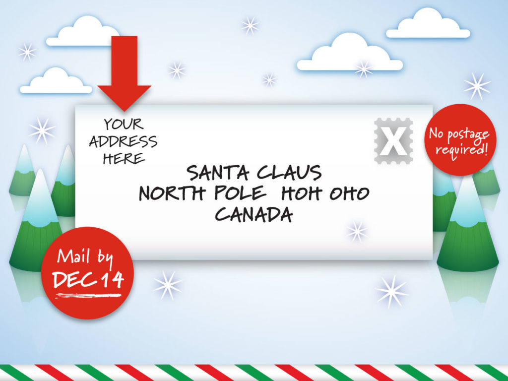 Canada Post Ready For Santa Letters Virtualstampclub