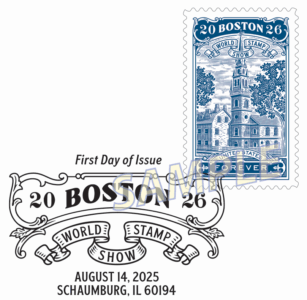 Boston 2026 Stamp Show (U.S. 2026) | virtualstampclub.com